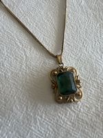 Kette mit Anhänger - vergoldet