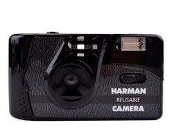 Harman Kleinbild Kamera mit Blitz + Film