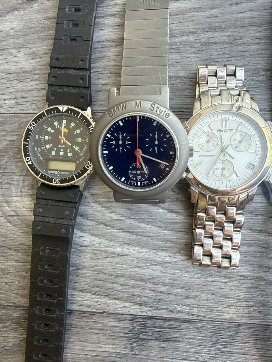 Uhren: Lot de 6 montres diverses, marques mixtes – Gebraucht aus Chavornay von Gold-Gym 1