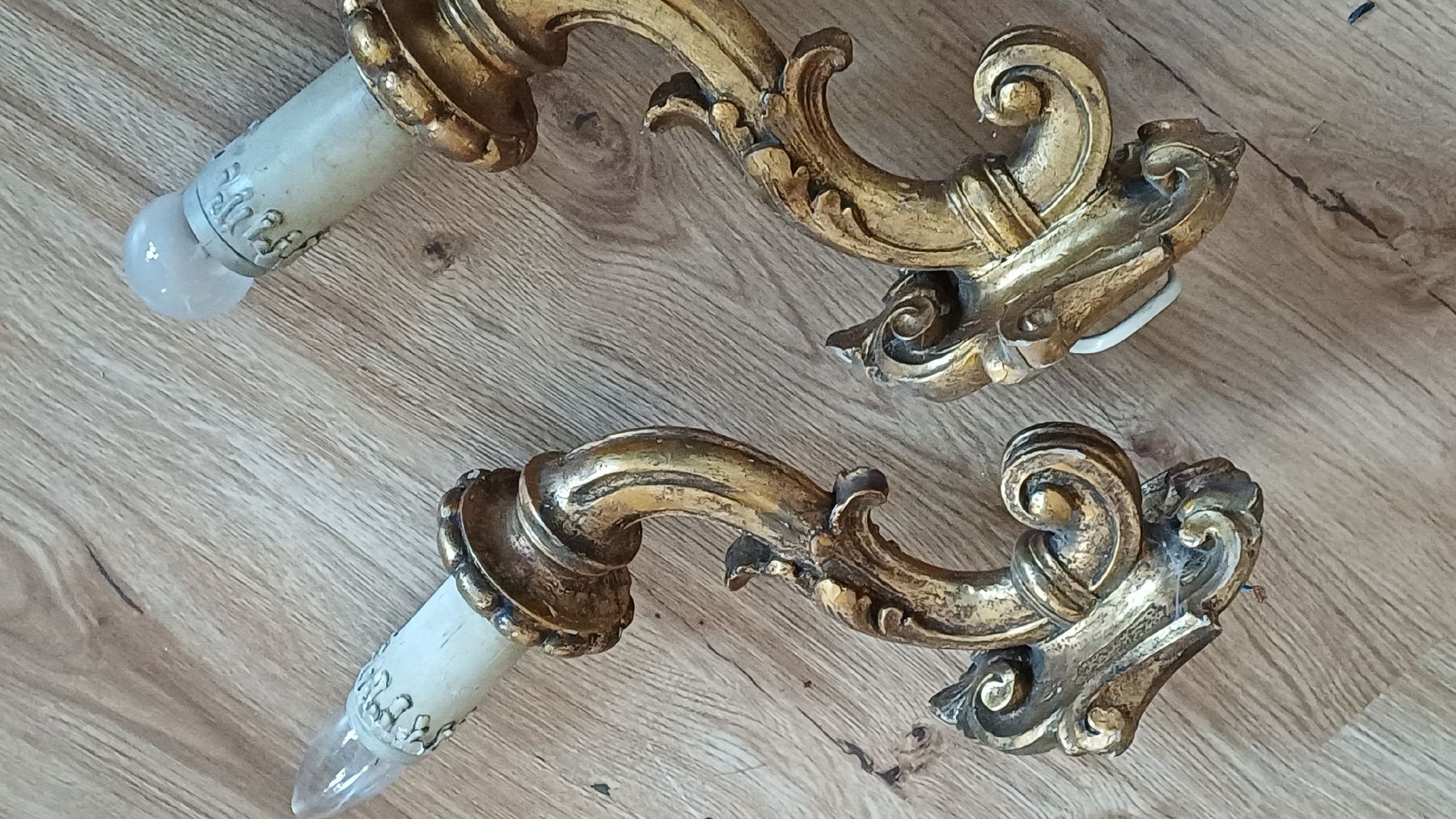 Lampes: 2 Barock Wandleuchter – D'occasion à Flawil par Naphtali