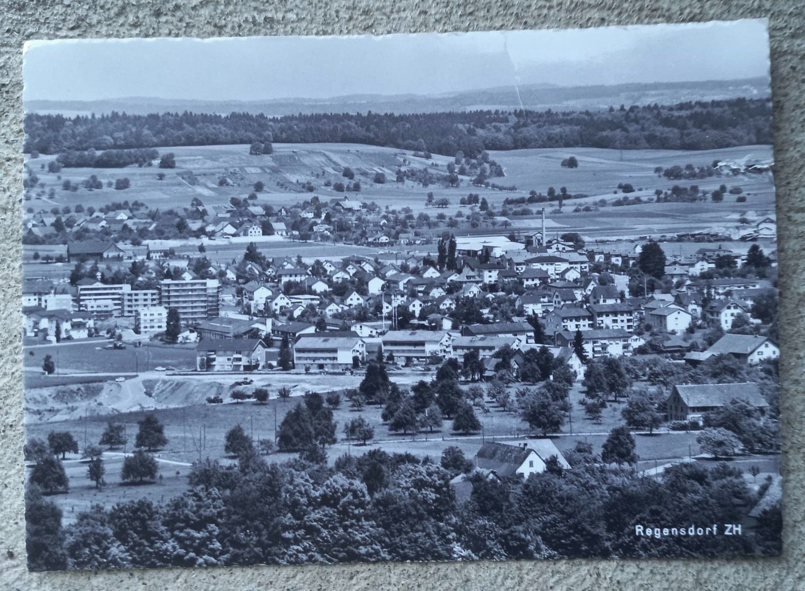 Ansichtskarten: AK Regensdorf 1960 – Gebraucht aus Burgdorf von glasrabe01