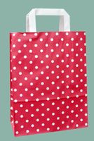 Papier-Tragtaschen 180/80x220mm bordeaux