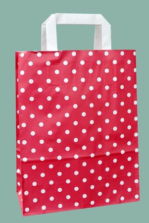 Papier-Tragtaschen 180/80x220mm bordeaux