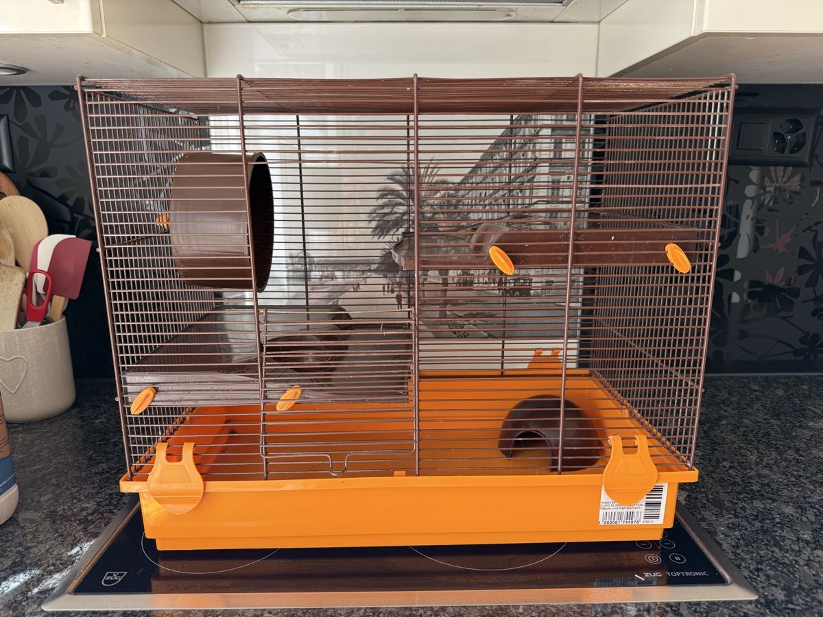 Gabbie, trasporto & Sicurezza: Spacious Hamster Cage - Elmo M Special Edition Braun – Usato da Horgen venduto da Salomee02 1