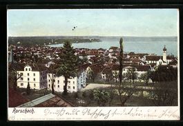 AK Rorschach, Teilansicht, 1902