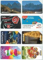 8 Telefonkarten Italien Südtirol