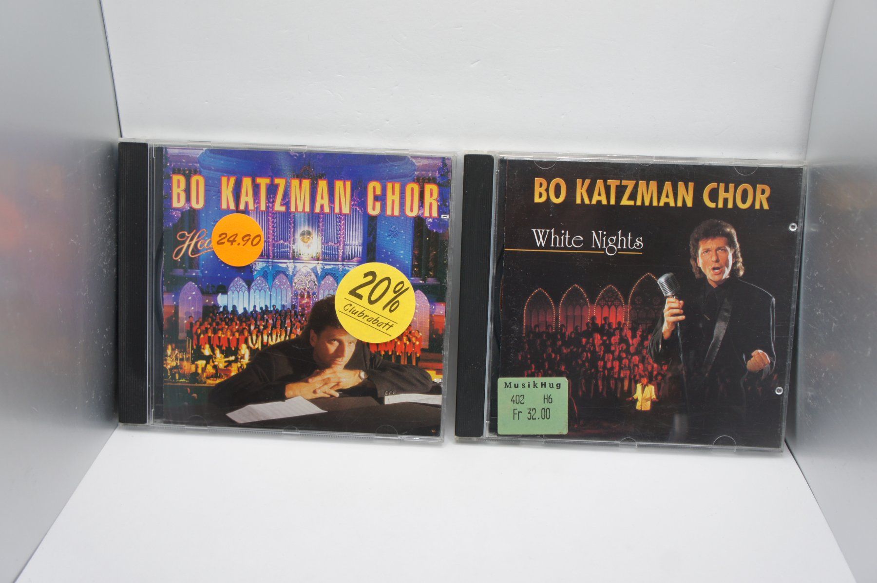 CDs: 2 CDs Bo Katzman Chor - Heaven + White Nights – Gebraucht aus Ernetschwil von luisvonerni