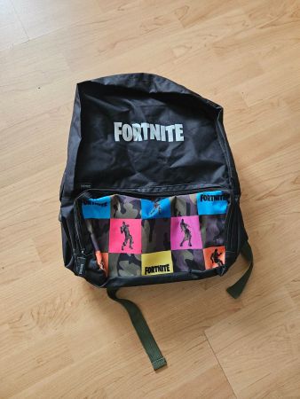 Sac à dos Fortnite noir – grand format avec poche avant