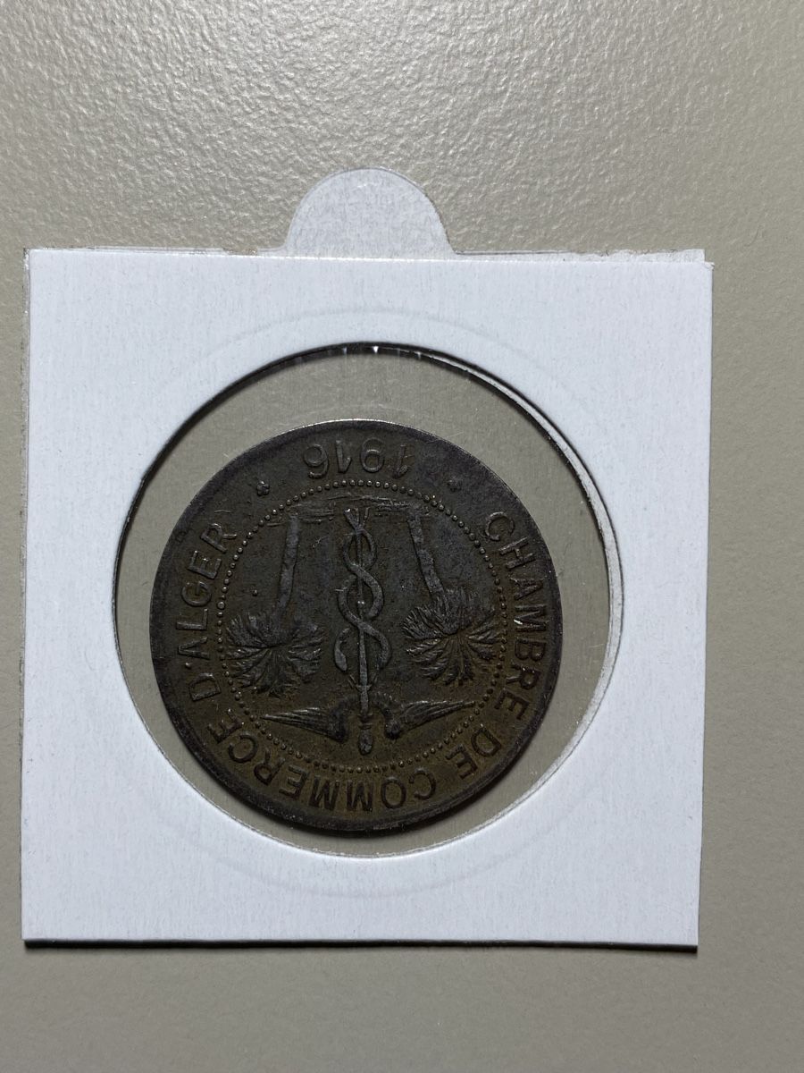 Alle Münzen: Algérie - 10 centimes - 1916 - Rare !!  – Gebraucht aus Payerne von Mike1682 1