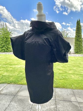 Antonio Berardi Seiden - Kleid Gr. 34/36 ital.42 schwarz