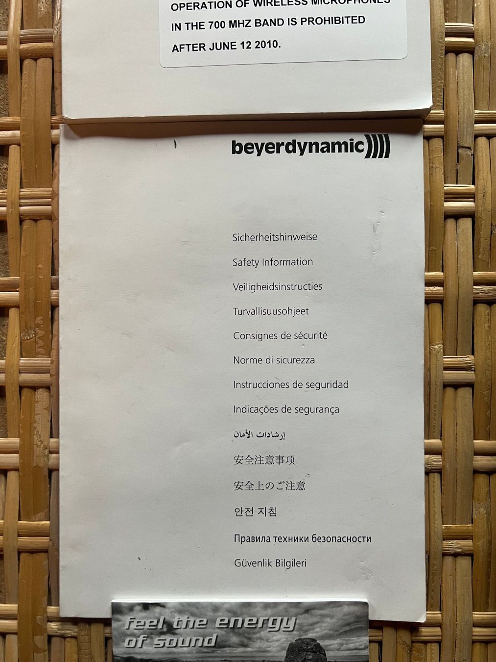 Beyerdynamic Microfoni: Micro wireless Beyerdynamic – Nuovo (secondo la descrizione) da Leysin venduto da velatara 2