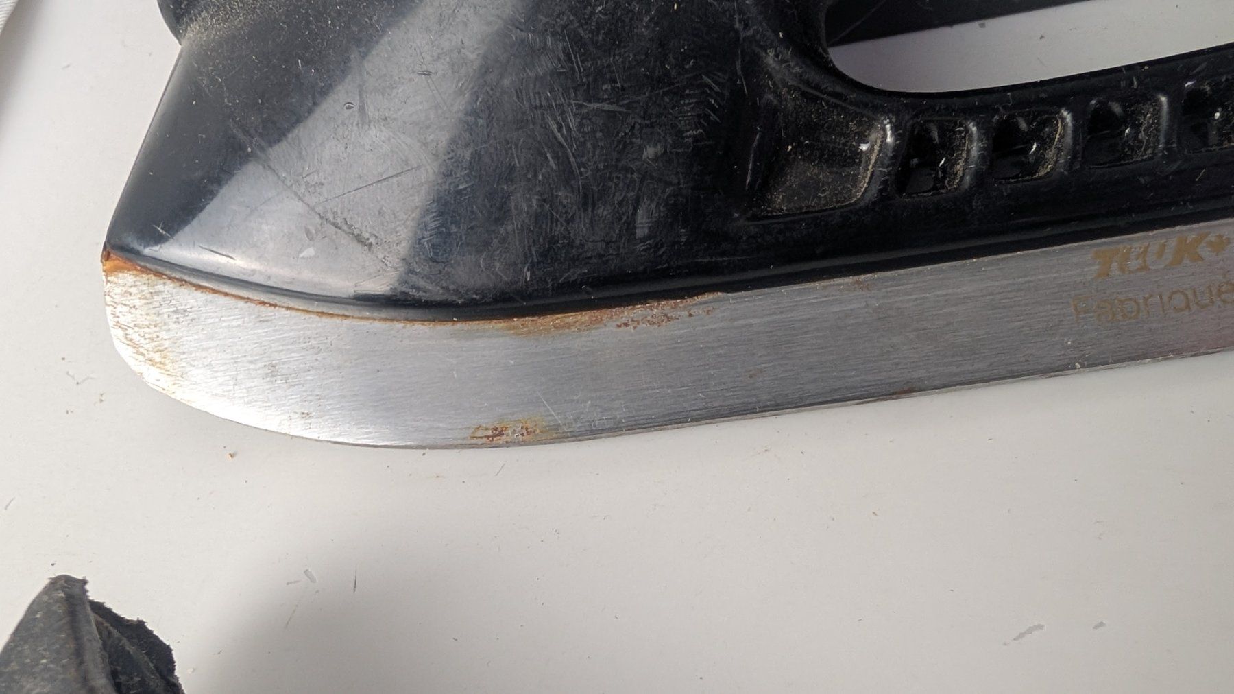 Bauer Pattini da ghiaccio: Bauer Tuuk Carbon Schlittschuh Kufen – Usato da Zürich venduto da axolottchen 2