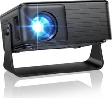 Mini Beamer 2026 Upgraded Unterstützt Auto Keystone 1080P