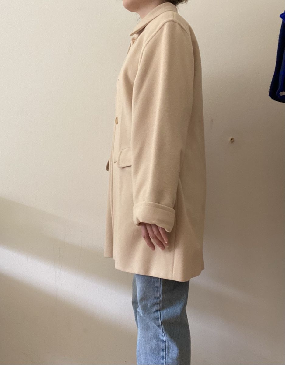 Gérard Darel Cappotti: Vintage Gérard Darel beige Coat – Usato da Genève venduto da lau_nkr9 3