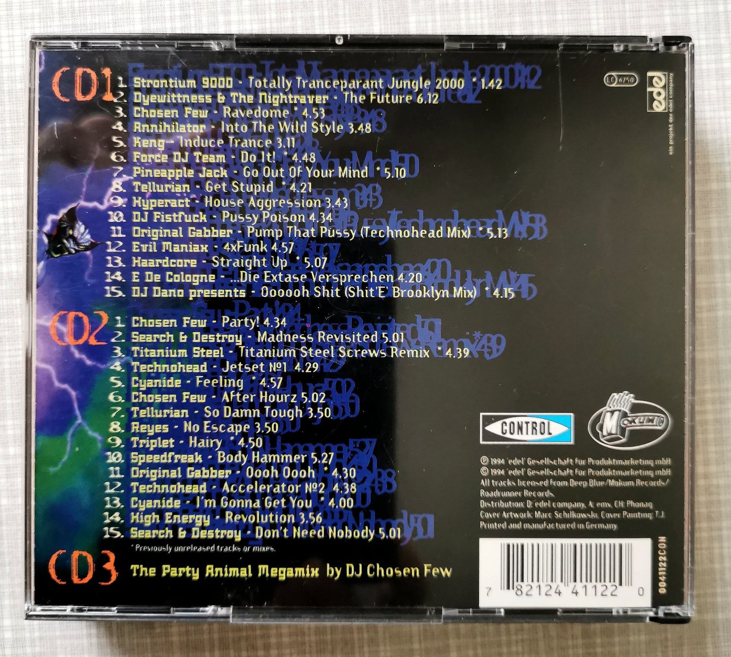 CD: Terrordrome III - 3CD – Usato da Basel venduto da Scarrabus 3