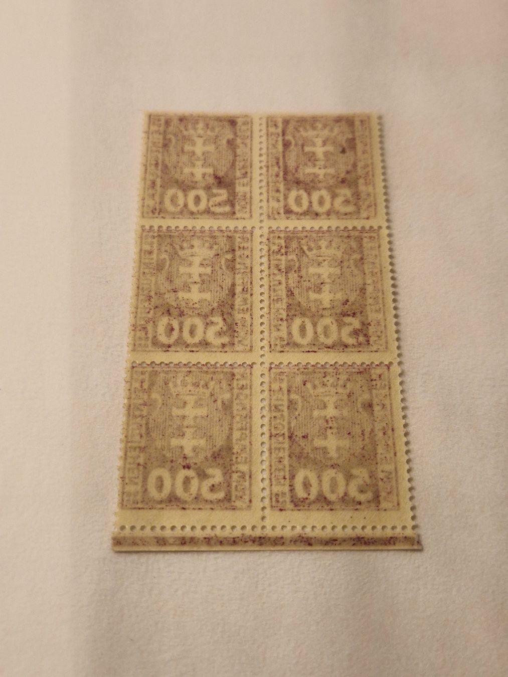 Tous les timbres: Deutsches Reich Danzig Porto Marken 1921 postfrisch – Neuf (Voir description) à St. Gallen par Enrico_SG 1