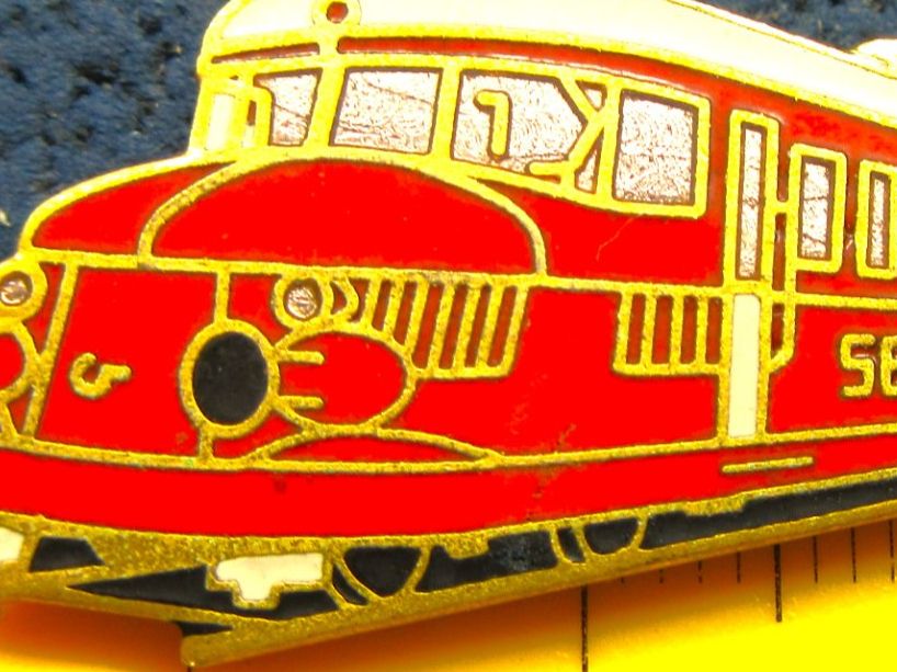 SBB/CFF/FFS Placchette & Badge: SBB CFF " ROTER PFEIL " E-LOK OLDTIMER VINTAGE PIN ENAMEL – Usato da Ettingen venduto da Hausi4711 1