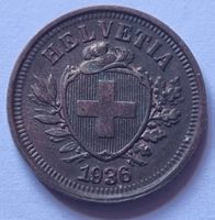 1 RAPPEN JAHR 1936 - SCHWEIZ