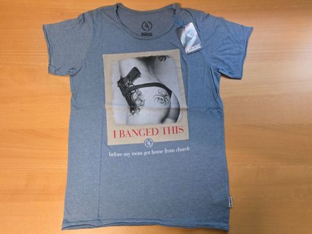 ​🏷️ Boom Bap // i banged this // T-Shirt Gr. L