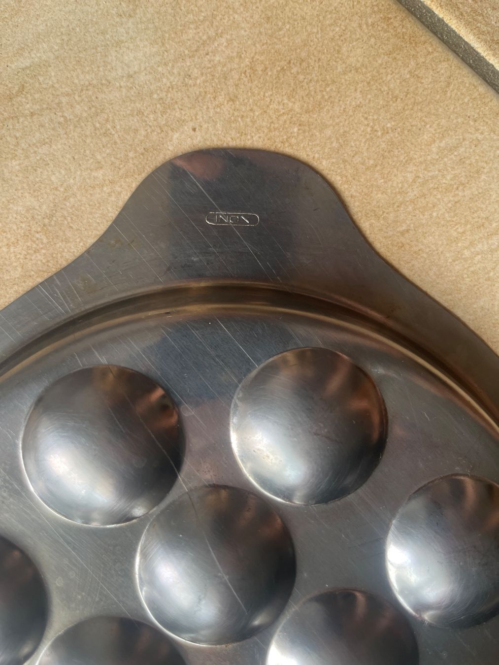 Plateaux: Plat à escargots en inox – D'occasion à Vernayaz par Darkfrost 2