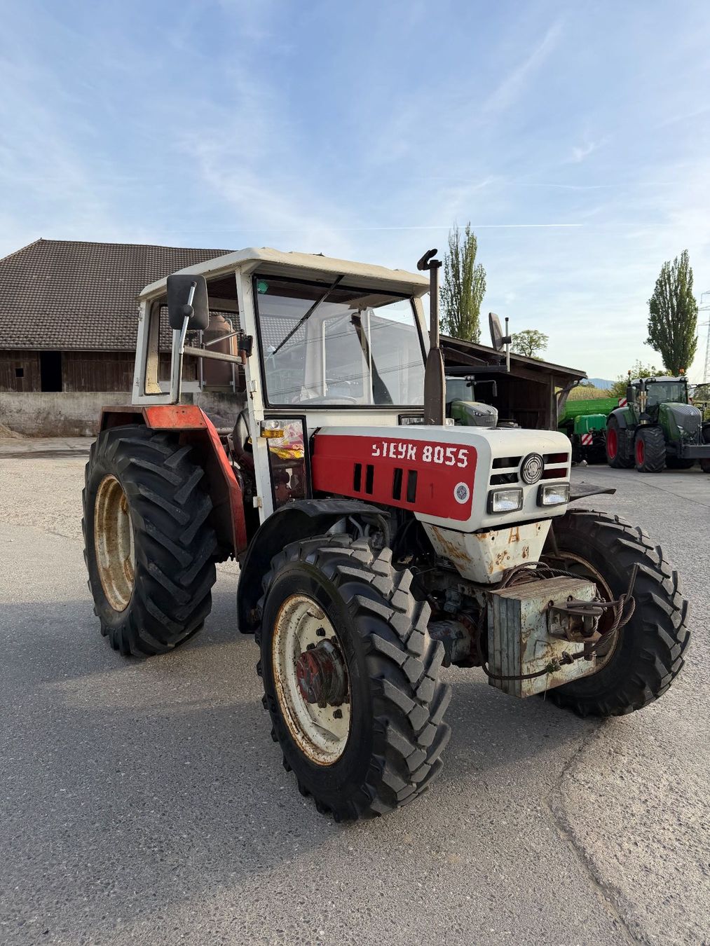 Steyr Trattori: Steyr 8055A – Usato da St.Silvester venduto da fre_65dq