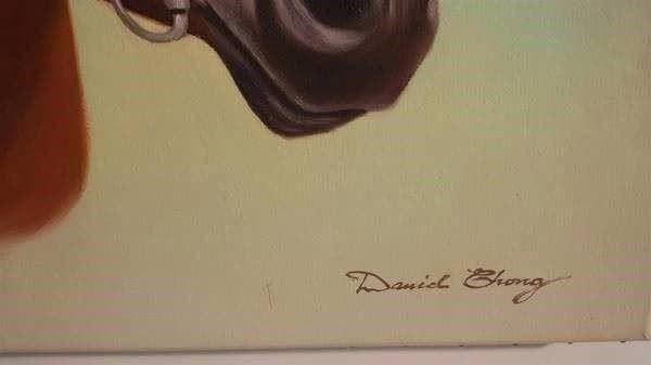 Gemälde: David "Pferdekopf" Gemälde Original – Gebraucht aus Zürich von Galerie-Kunst 1