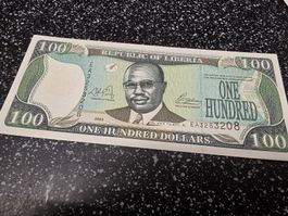 Banknote Liberia 100 Dollars 2003