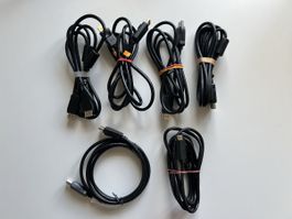 5x DisplayPort und 1x DisplayPort zu HDMI Kabel
