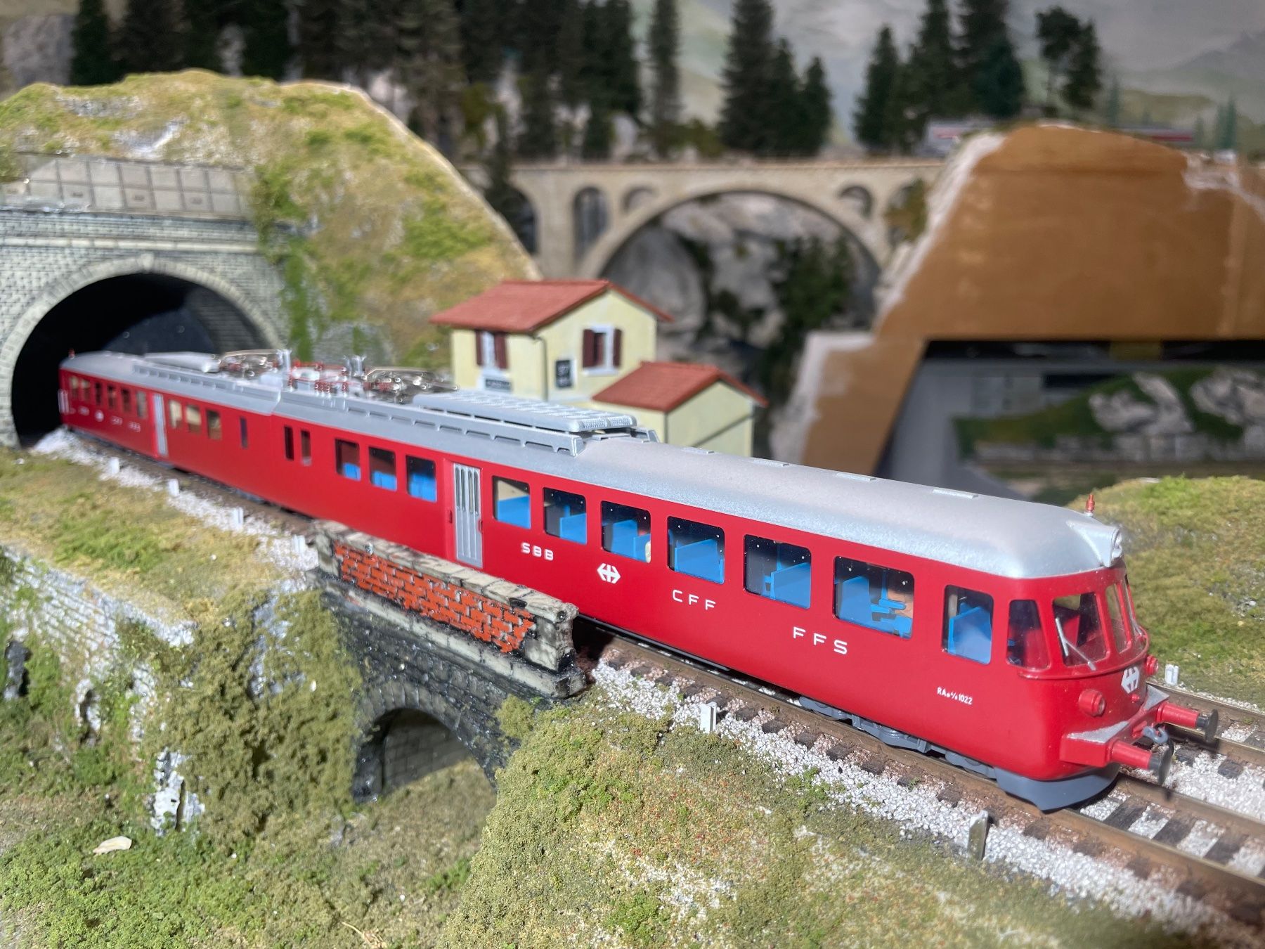 Metropolitan Modellini di ferrovie: Metropolian Rae 4/8, 1022 – Nuovo (secondo la descrizione) da Krummenau venduto da ferrotech