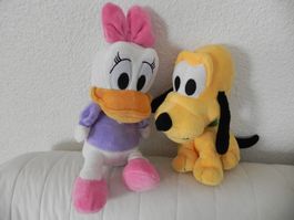 Disney Stofftier Set: Daisy Duck & Pluto