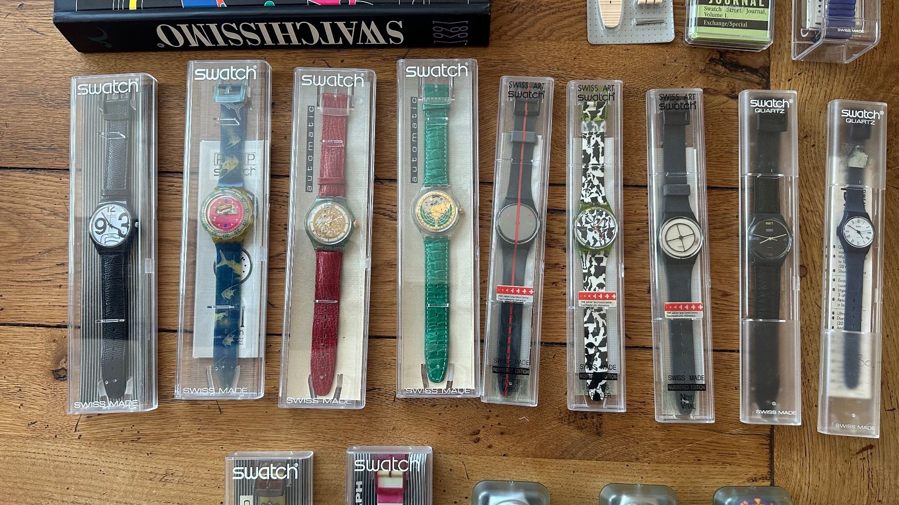 Swatch Orologi: Swatch Uhren Konvolut mit Chrono – Usato da Reidermoos venduto da Sada13 2
