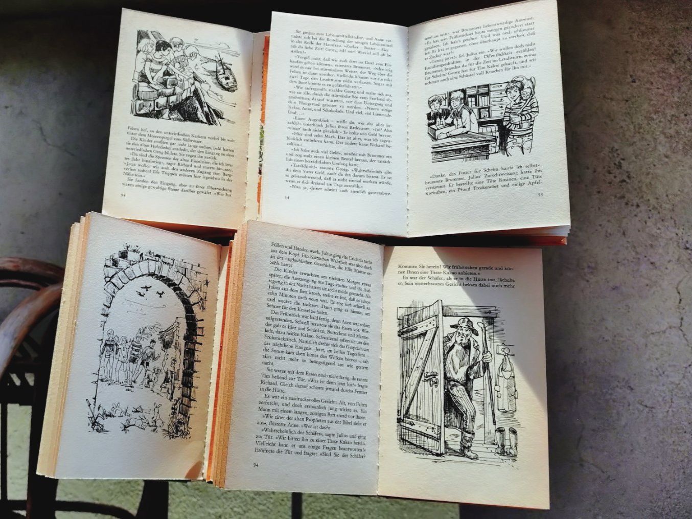 Libri: 4x "5 Freunde"  von Enid Blyton – Usato da Uster venduto da Junipa 2