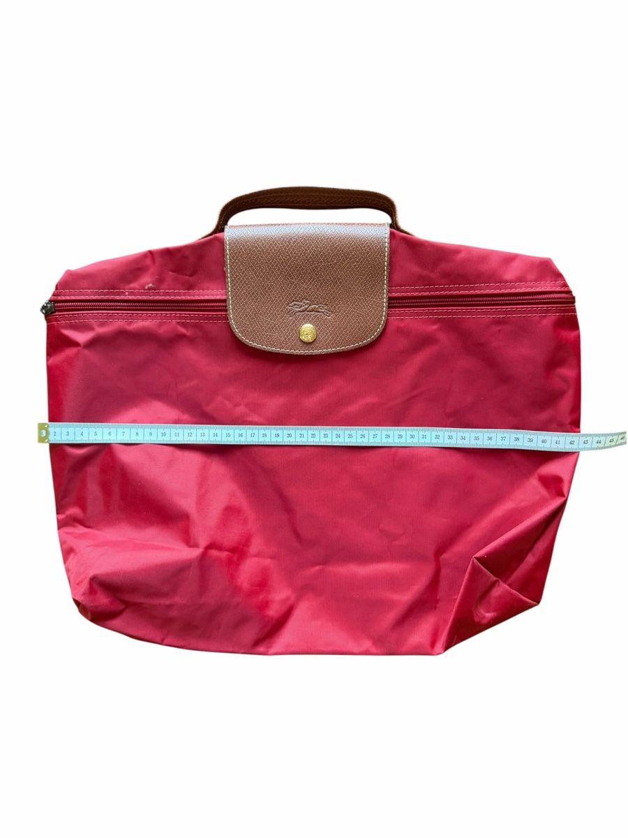 Longchamp Valigie & Borse: Porte documents Longchamp rouge état correct – Usato da Baulmes venduto da Mode.tm.shop 3
