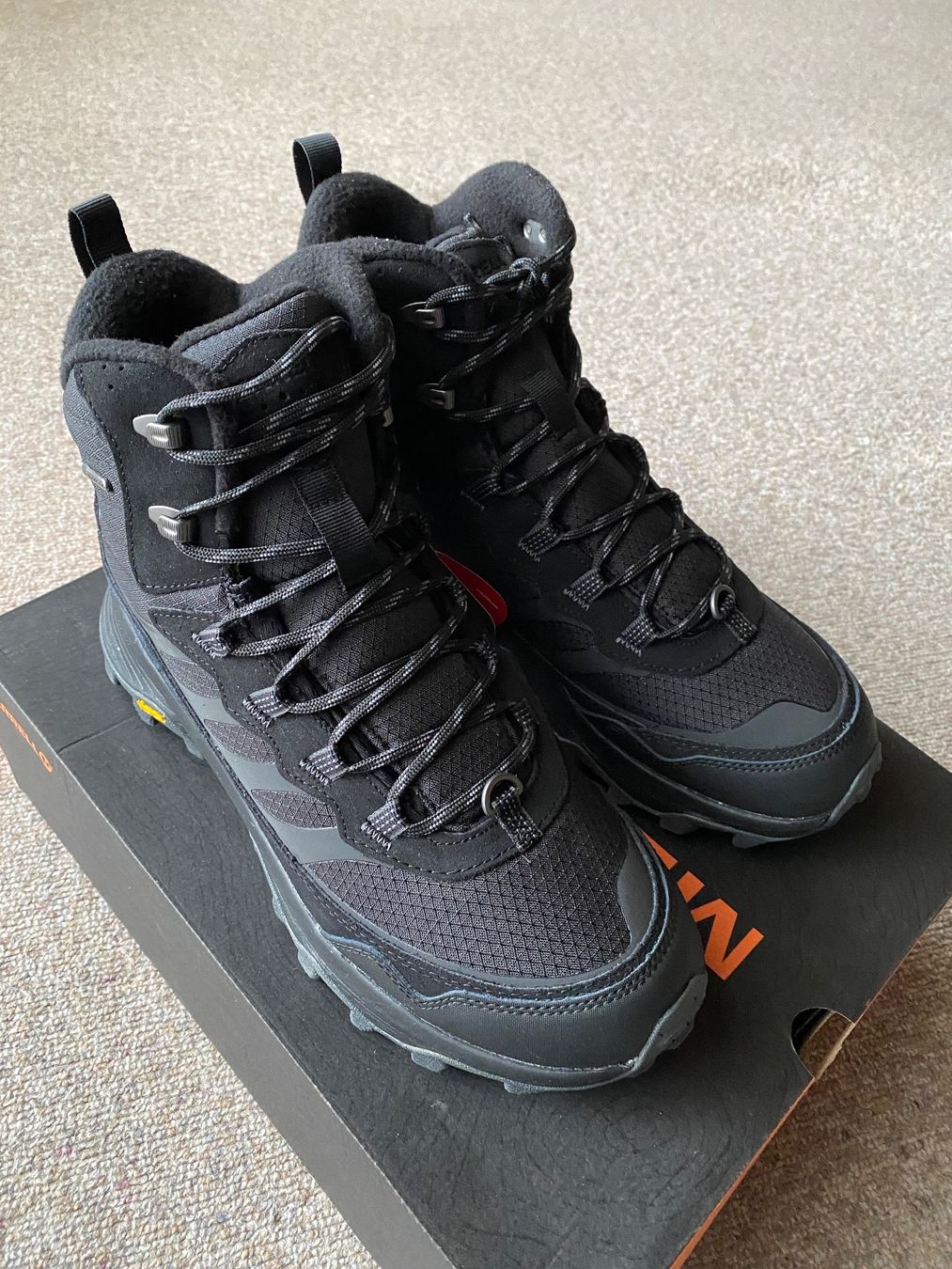 Merrell Scarpe da uomo: Neuer Merrell MOAB SPEED THERMO MID WP, Winterschuhe, Gr. 45 – Nuovo e nell'imballaggio originale da Thun venduto da dane_pao 4