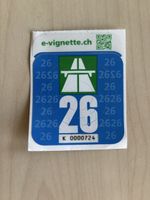 Autobahnvignette 2026
