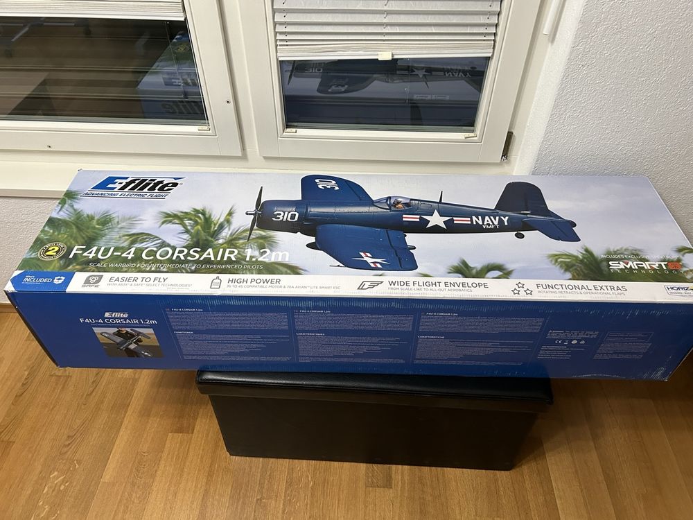 E Flite F4U Corsair 1.2m PnP Version(Original Verpackt) | Kaufen auf ...