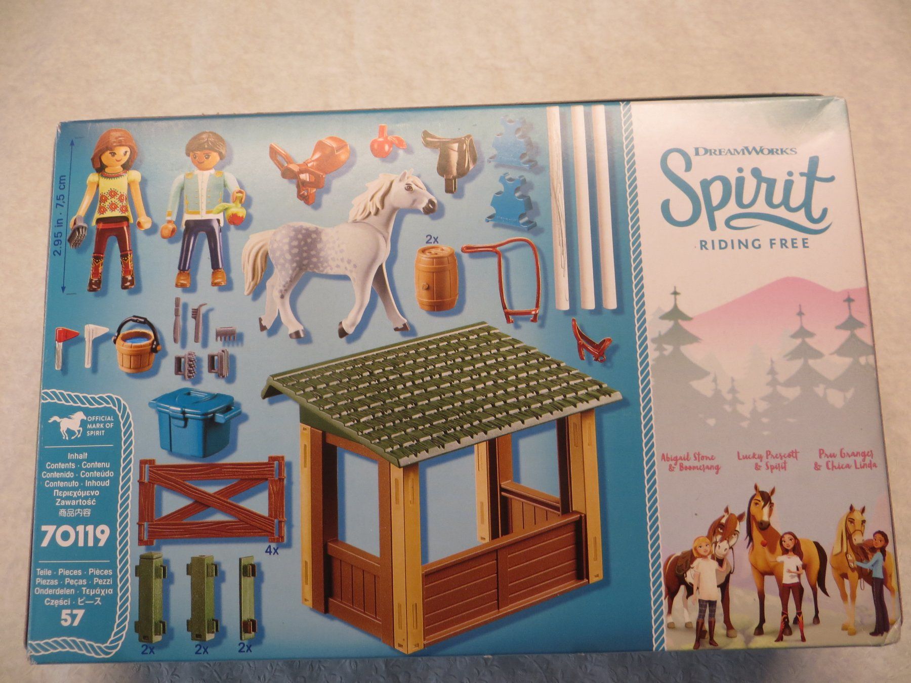 Playmobil 70119 Spirit Riding Free mit Javier+Lucky komplett (Gebraucht ...