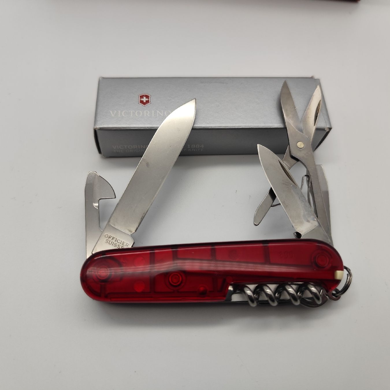 Victorinox Coltelli tascabile: Victorinox Alpiq Werbemesser – Nuovo e nell'imballaggio originale da Hellbühl venduto da 30R_R30 1