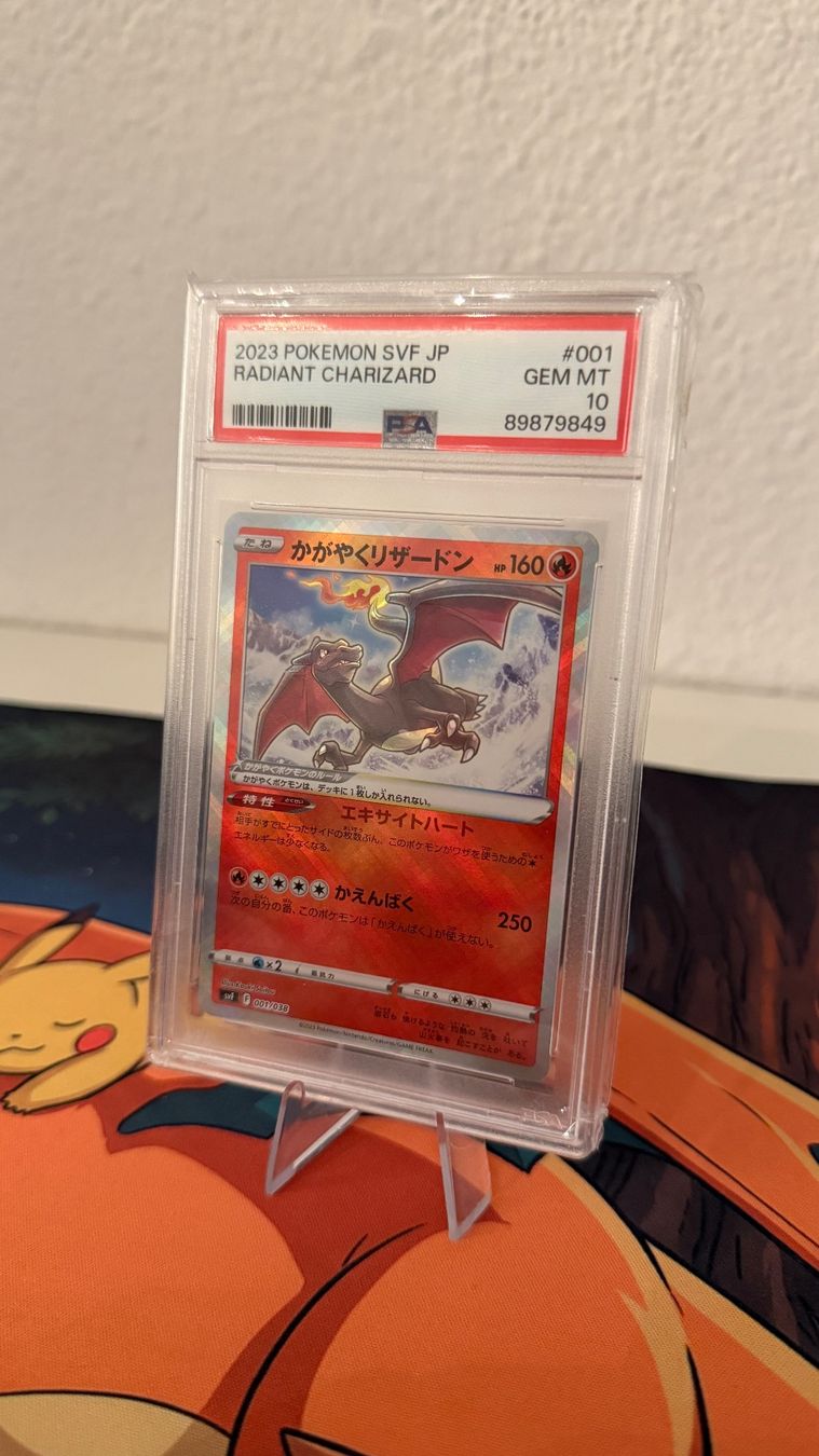 Pokémon Sammelbilder & Trading cards: PSA 10 Radiant Charizard | Glurak | JP – Neu (gemäss Beschreibung) aus Dübendorf von Simplysimi