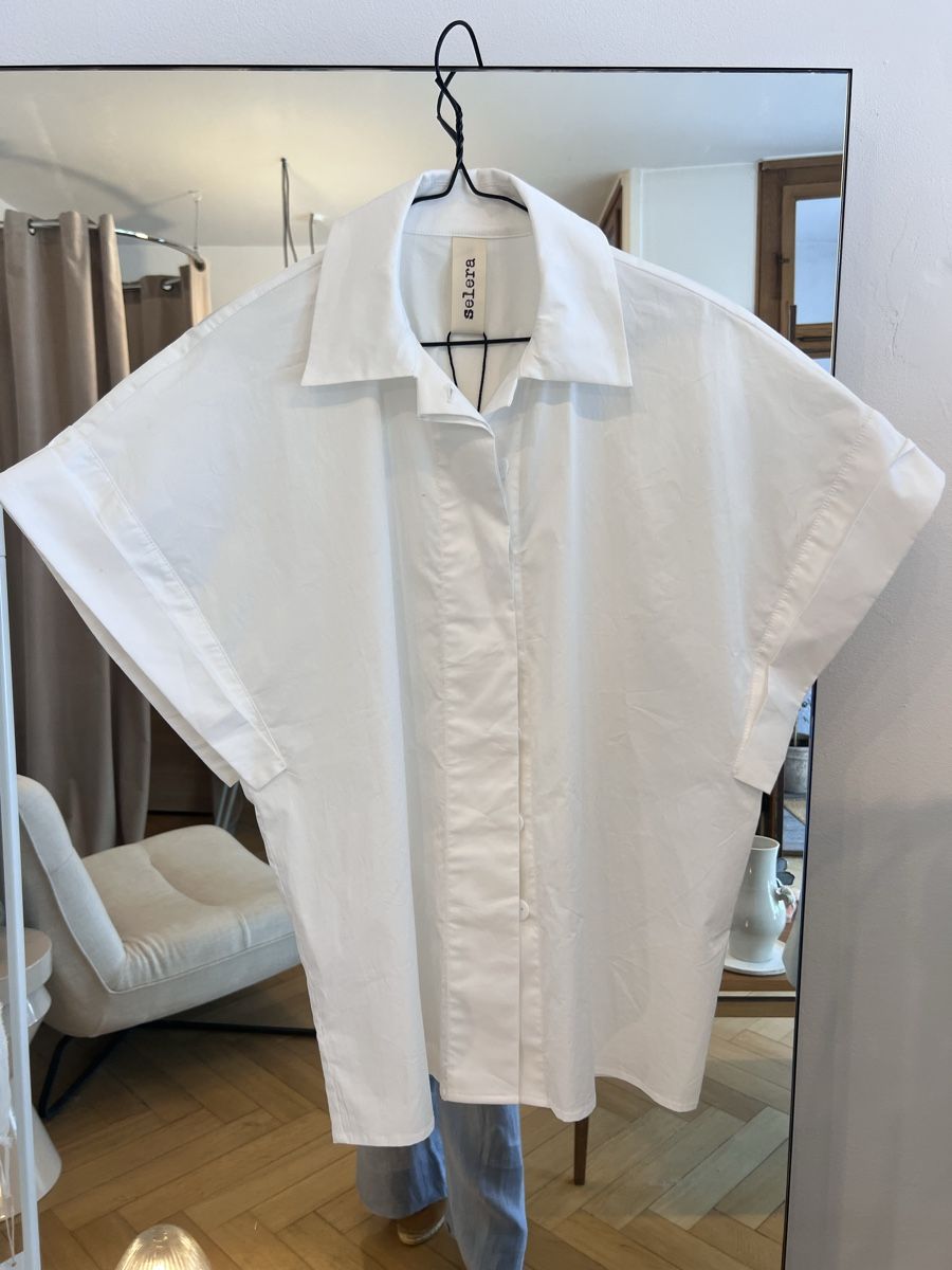 Camicette: White Summer Oversized Cotton Shirt – Nuovo (secondo la descrizione) da Goldau venduto da Kseniya123 3