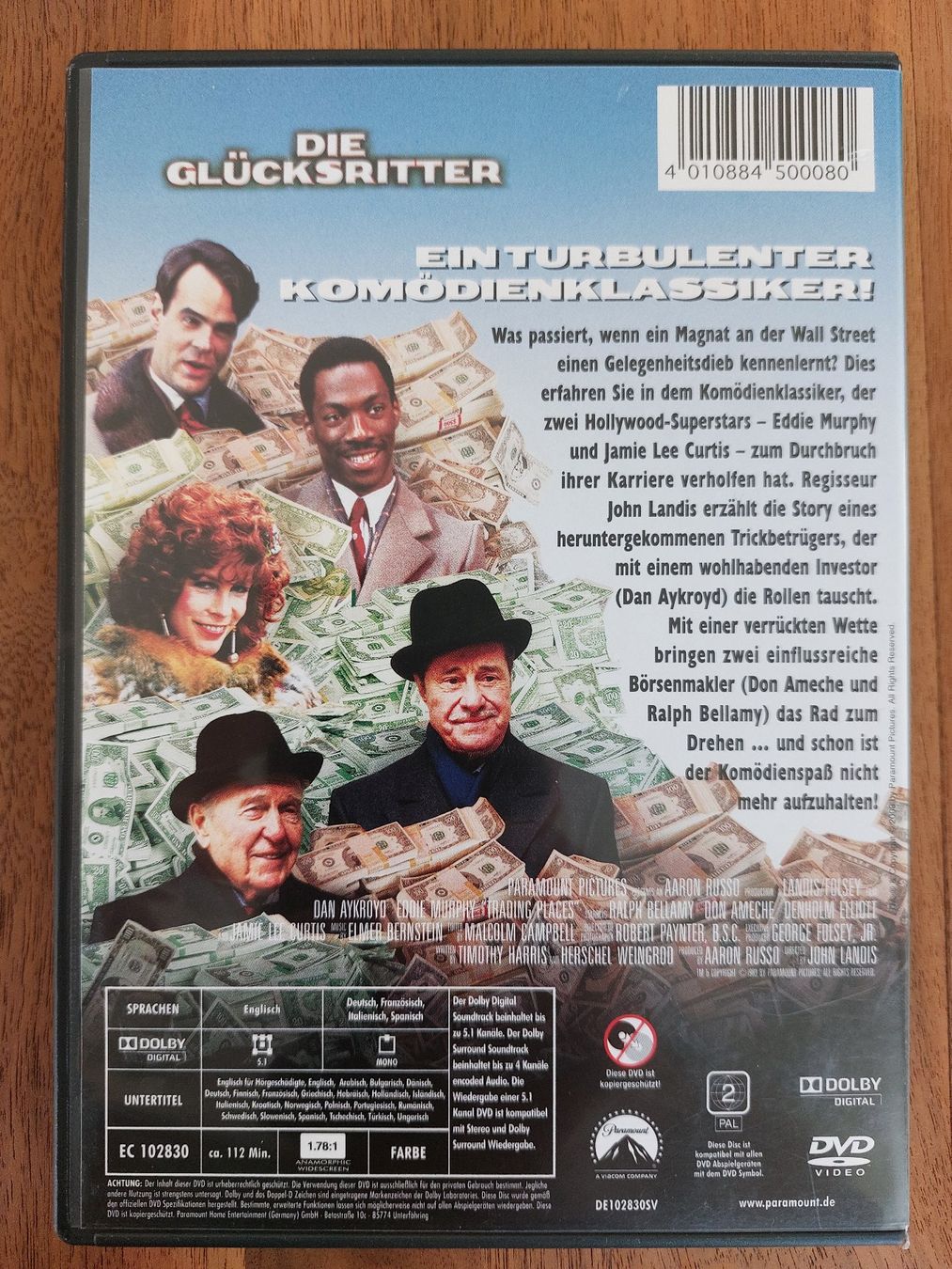 Tutti i DVDs: DVD - Die Glücksritter – Usato da Rheinfelden venduto da FilmAuktion 1