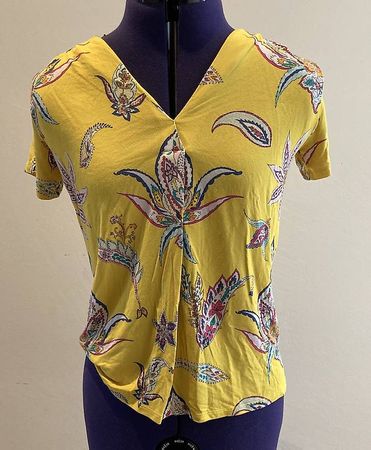 Gelbe Desigual Bluse 