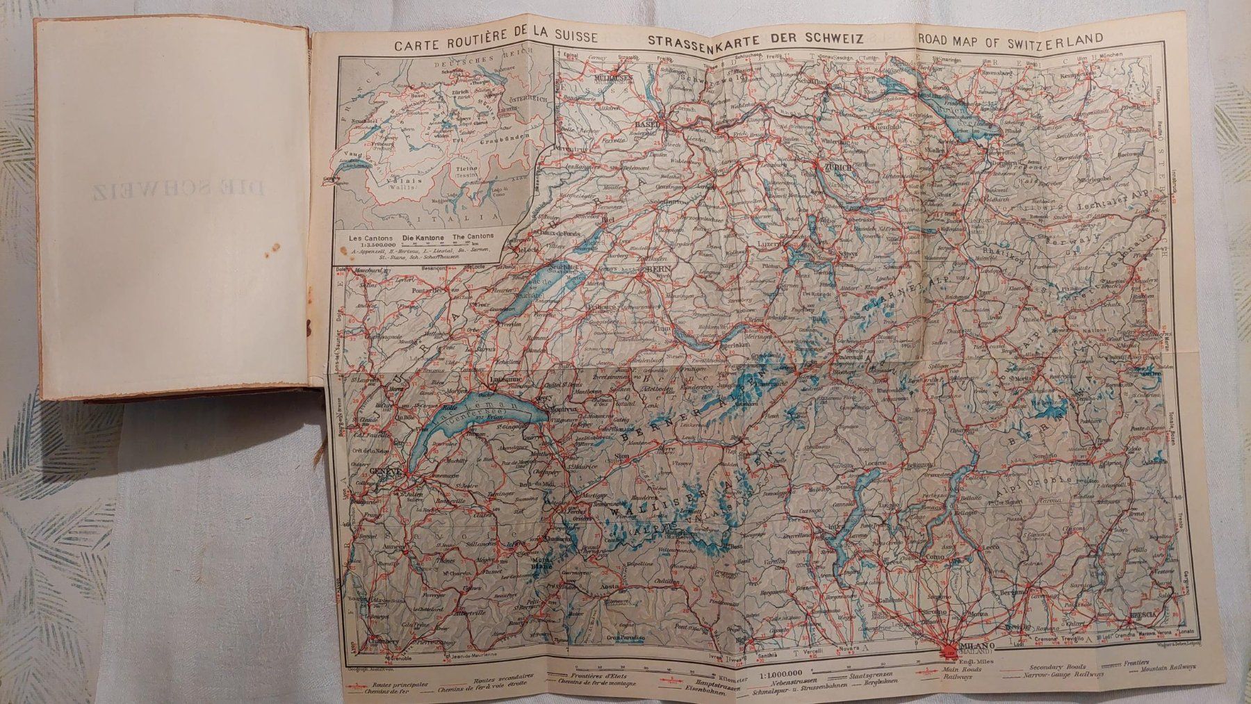 Bücher: DIE SCHWEIZ        KARL BAEDEKER LEIPZIG 1937 – Gebraucht aus Männedorf von hch_8fd9 2