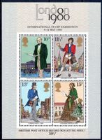 LONDON 1980 INT. BRIEFMARKENAUSSTELLUNG **POSTFRISCH** -L183