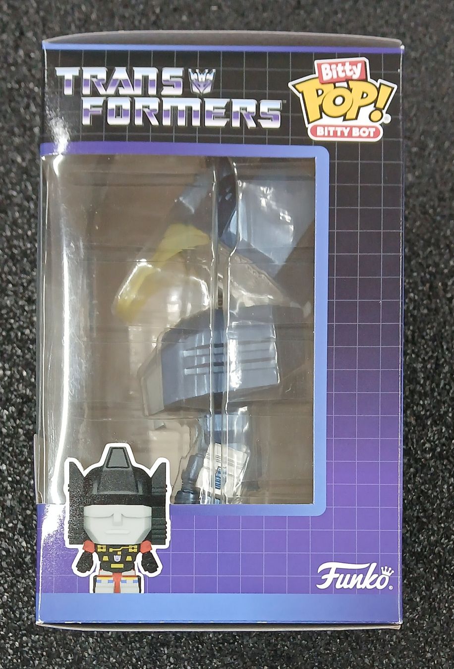 Funko Figuren: Funko Bitty Pop! Transformers Soundwave avec Rumble – Neu und originalverpackt aus Le Sentier von Funko-Pop-1979 1