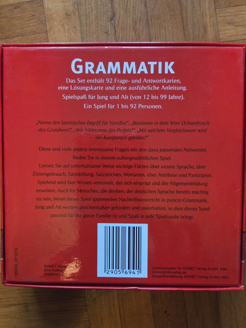 Jeux: Quizspiele – D'occasion à Basel par grandfamily 3