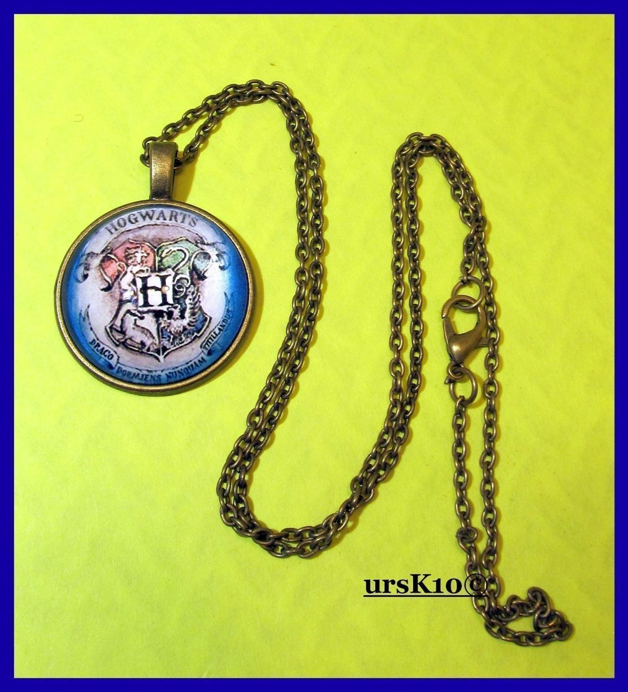 Anhänger: NEU Harry Potter Hogwarts Amulett  Halskette – Neu und originalverpackt aus St. Margarethen TG von ursk10 1