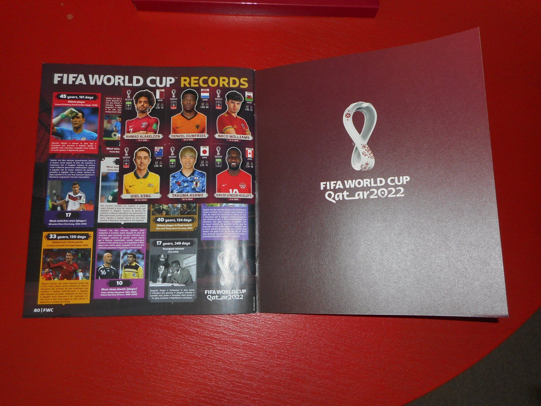 Panini Alben: Panini WM 2022 ORYX Edition - SOFTCOVER ALBUM + COMPLETE SET – Gebraucht aus Cham von Paniniworld 3