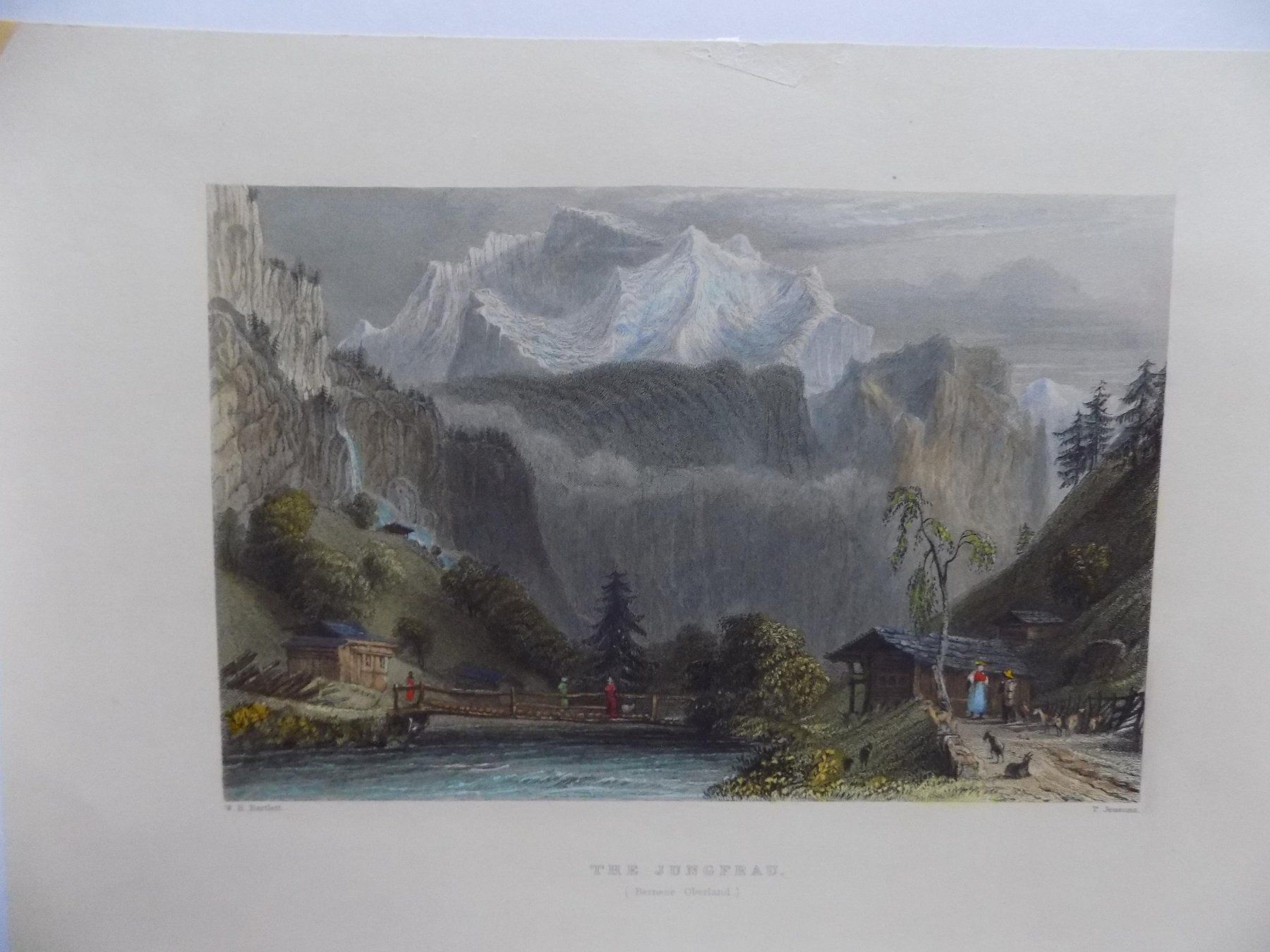 Stiche: Jungfrau von Bartlett koloriert – Gebraucht aus Risch von Antikfee 1