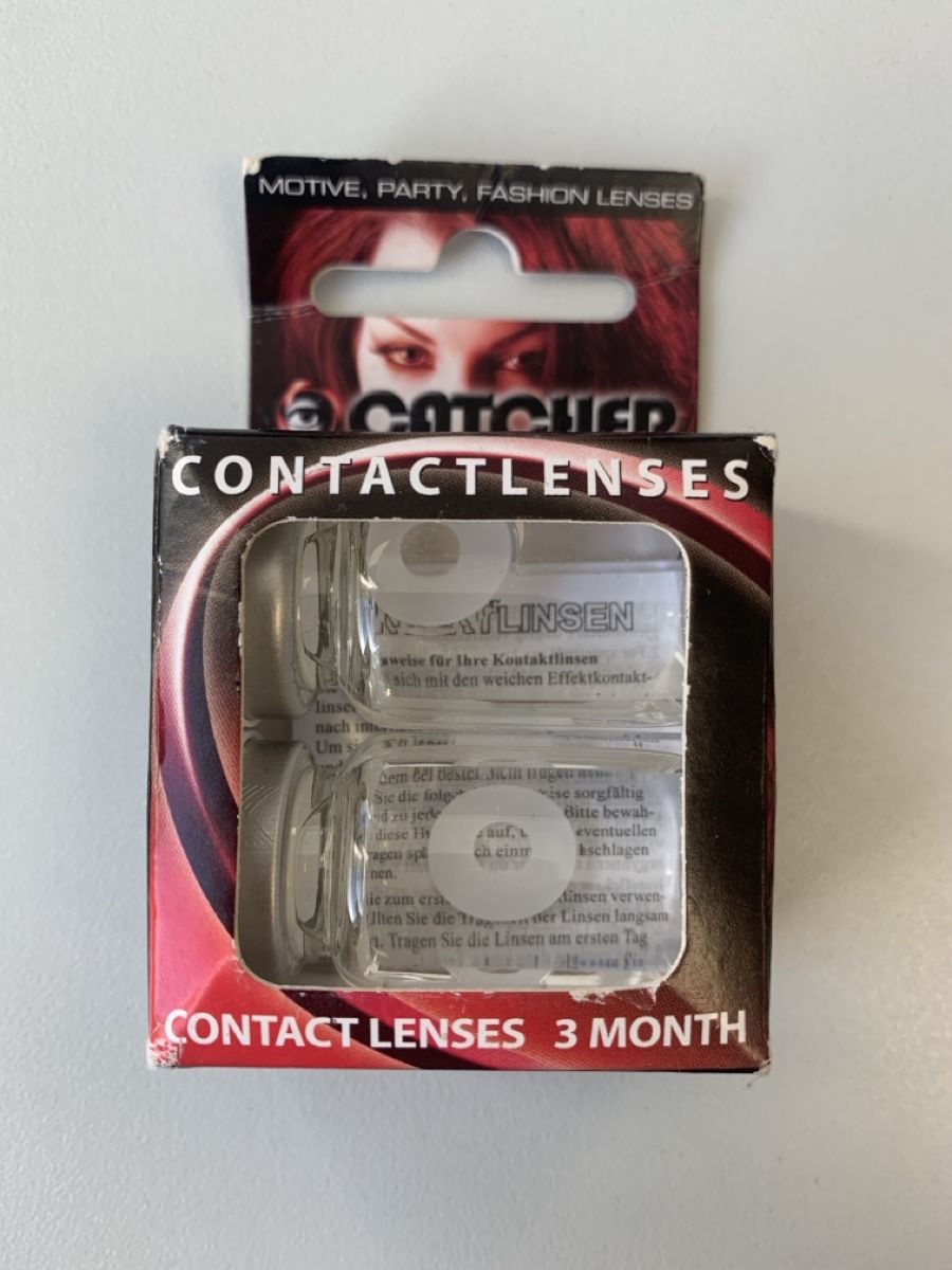 Lenti a contatto: Lentilles de contact blanches neuves – Nuovo e nell'imballaggio originale da Mex VD venduto da Venum93 1
